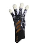 adidas Gants Pred Pro Hyb pour Homme, Noir/Blanc/doré, Taille 11