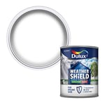 Dulux Weather Shield Quick Dry Gloss Paint, 750 Ml - Pure Brilliant White