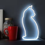 Cat LED Neon Table Light Meow Home Decor Lights