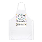 You're My Favourite Receptionist Stars Chefs Apron - Funny Cooking Baking