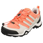 adidas Terrex Swift R2 Gore-tex Womens Coral Black Fashion Trainers - 4 UK