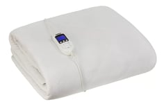 ZANUSSI ZESB7001 Washable Electric Heated Mattress Protector with Fitted Skirt