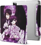 Ciel Sebastian Michaelis Black Butler Étui Pour Ipad Pro 2021 Avec Plumier, Résistant Aux Chocs, Mise En Veille/Réveil Automatique, Housse De Protection Transparente Pour Tablette 11 Pouces