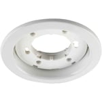 Leclubled - Support Spot Encastrable Max 35W GU5.3/GU10 DC12V IP20 Blanc Rond