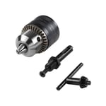 Kit 3 pièces WOLFCRAFT 2649000 clé, mandrin SDS-plus et adaptateur