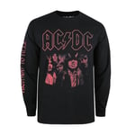 AC/DC Mens Highway To Hell Long-Sleeved T-Shirt - XXL