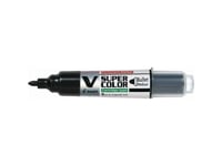 Permanent Marker Pilot Begreen V Super Color, Rund Spids, Sort