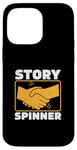 iPhone 14 Pro Max Story Spinner Funny Public Relations Manager PR Specialists Case