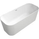 VILLEROY & BOCH FINION BADEKAR 170X70 MED LYS, DETALJER I KROM