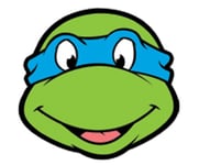 Star Cutouts Printed Card Mask of Leonardo TMNT