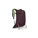 Osprey Firn 18 skidryggsäck (unisex) - Elderberry Purple/Peppermint Green, M/L