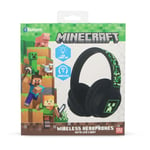 OTL Technologies Minecraft Creeper LED Light Up Foldable Wireless Headphones