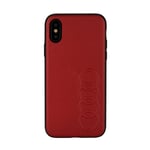 Etui en PU pour Apple iPhone Xs Max - Rouge