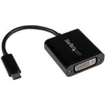 StarTech.com USB-C to DVI Adapter 3.1 (3.1 Gen 2) USB Type-C Male DVI-I 1920 x 1