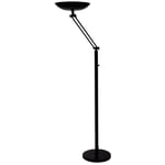 Lampadaire à led unilux Varialux articulé noir