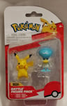 Pokemon Battle Figure Pack -     Pikachu v Quaxly  New & Sealed