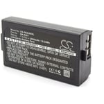 Batterie remplacement pour Brother BA-E001, PJ7 pour imprimante, scanner, imprimante d'étiquettes (2600mAh, 7,4V, Li-ion) - Vhbw