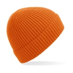 Beechfield Engineered Knit Ribbed Beanie - Sun Yellow / One Size