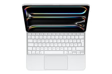 Apple Magic Keyboard - tastatur og folio-kasse - med trackpad - QWERTY - dansk - hvid Indgangsudstyr