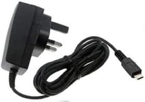 Mains Charger With Extra Long Cable For Doro 6520 6530 6030 7030 7060 8035