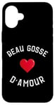 Coque pour iPhone 16 Plus Beau gosse d'amour Cadeau homme fête de l'amour