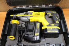 STANLEY 18V FATMAX V20 Cordless Brushless SDS Hammer Drill 1X4.0Ah SFMCH900M12Q