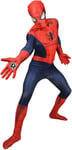 Mens Amazing Spiderman 2 Zapper Morphsuit Superhero Fancy Dress Costume Large