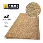 Ammo MIG A.MIG-8840 - Create Cork Medium Céréales (3mm) - 2 Pièces Neuf