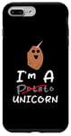 Coque pour iPhone 7 Plus/8 Plus Funny Potato I'm A Potato Unicorn Funny Patate Unicorn Memes