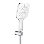 GROHE RSH SMARTACTIVE CUBE 130 HÅNDDUSJSETT 3-SPRAY 8,5L MÅNEHVIT