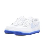 Nike Air Force 1 AF1 Shadow Womens White Blue Fashion Sneakers - Size UK8 EU42.5