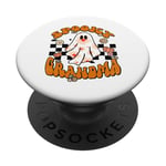 Spooky Grandma Groovy Assorti Famille Halloween Cute Boo PopSockets PopGrip Interchangeable