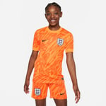 Nike Unisex Kids Shirt Ent Y NK DF Stad JSY SS Gk, Total Orange/Safety Orange/Black, FJ4411-803, S