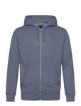 Essential Logo Zip Hoodie Ub Blue Superdry