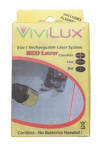 Vivilux Flexibel oppladbar laserpeker lampe