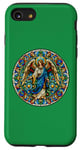 iPhone SE (2020) / 7 / 8 Stained Glass Saint Archangel Raphael Case