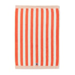 Lexington Block Striped Handduk 70x130 Orange