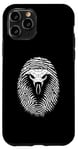 Coque pour iPhone 11 Pro Empreinte digitale de cobra - Amateur de serpents Cobra vintage