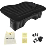 Costway - Matelas Gonflable Voiture avec 12V Pompe Électrique, Lit Gonflable Surface de Flocage Étanche, Camping Voyage Charge 300kg