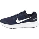 Nike Homme Run Swift 2 Men's Running Shoe, Midnight Navy/White-Obsidian, 44.5 EU