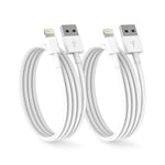 iPhone Charger Cord Lightning Cable Apple MFi Certified 3ft 2 Pack Fast Charging