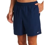 NIKE 7 Volley Short Swimwear, Men, mens, Swim Briefs, NESSA559, Midnight Navy Blue, L