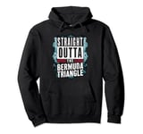 Bermuda Triangle Mysterious Disappearances Unexplained Pullover Hoodie