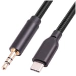 USB C to 3.5mm Audio Aux Cable Speaker and Headphone 3.5 mm Aux Audio Cable6754