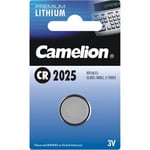 Camelion Lithium Button celles paristo 3 V, CR2025, 1 kappale