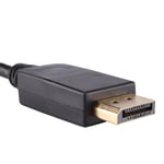 5m 5 Metre DisplayPort to HDMI Cable Lead Display Port with Gold Contacts 20 pin