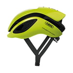 ABUS GameChanger Racing Bike Helmet - Aerodynamic Cycling Helmet with Optimal Ventilation for Men and Women - Movistar 2020, Neon Yellow, Size S