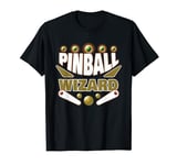 Pinball Wizard Retro Vintage Arcade Game Machine Lover Gift T-Shirt