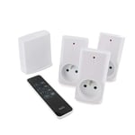 Set de 3 prises On/Off, télécommande et LiteBox - programmateur Bluetooth