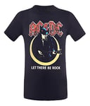 AC/DC Homme Rock T-Shirt M Noir
